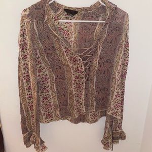 Vintage Paisley Blouse